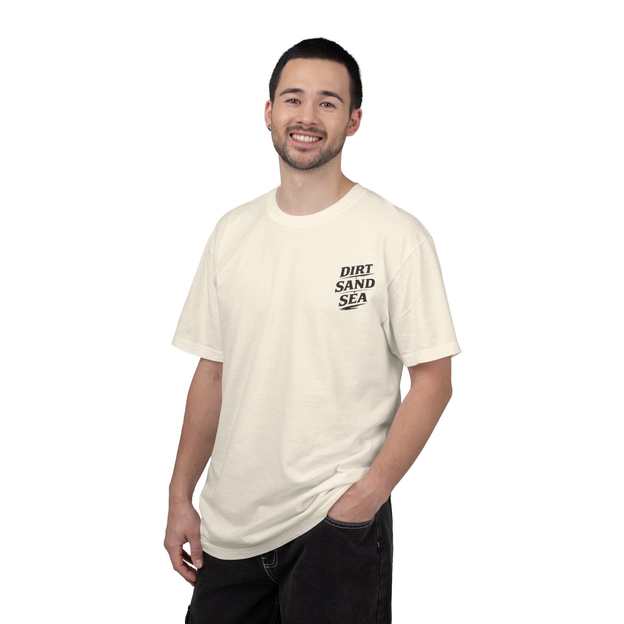 Dirt Sand Sea Script Logo T-shirt